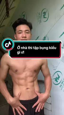 Ở nhà thì tập bụng kiểu gì? #taptainha #tapbungtainha #xuhuong 