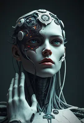 #aiart #aiartcommunity #posing #digitalart #cyborg 
