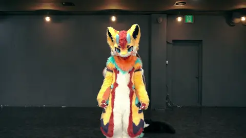 KPop Demon Hunters  🎵 HUNTR/X -【Golden】ONE TAKE Dance cover🎵 Dance Cover by -  Rumi - 💛@Spectrum__O Zoey - 🌕@Boreum_Rabbit Mira - 🤍@YN971106 📸✂️@kemochuki #FursuitDance #KPOPDEMONHUNTERS #KDH #Huntrix #Golden 