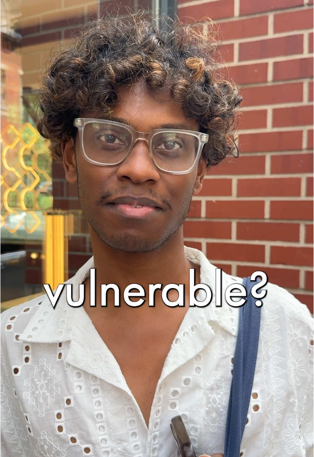 When was the last time you truly felt vulnerable? ❤️‍🩹 Follow for more stories from strangers ❤️