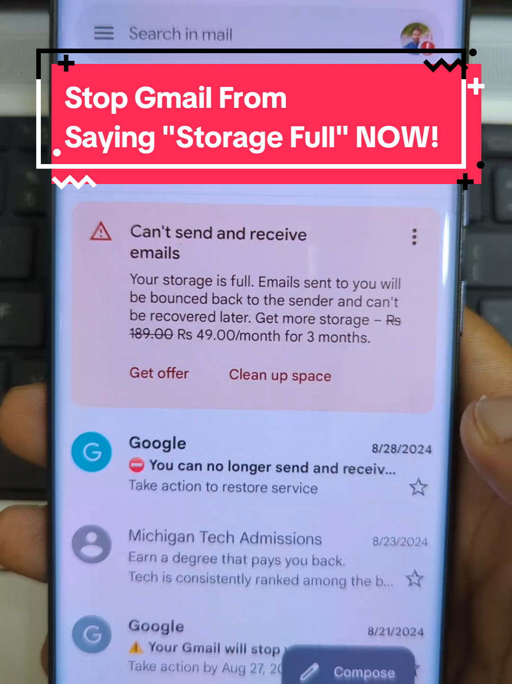 Stop Gmail From Saying 