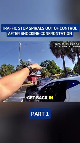 Traffic Stop Spirals Out of Control After Shocking Confrontation #cops #bodycam 