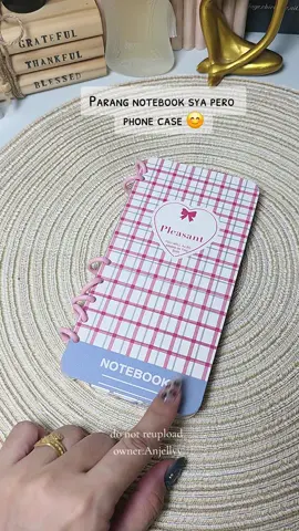 Parang notebook sya pero phone case sya. #phonecase #phoneaccessories #case #notebookphonecase 