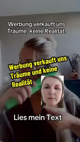 ✨ Werbung verkauft uns Träume, keine Realität. Diese Hochglanzbilder von makelloser Haut und „Wunder-Cremes“ lassen uns glauben, dass wir nur das richtige Produkt kaufen müssen – und zack, sind die Falten weg oder man ist gesund.🙈 Aber die Wahrheit ist: Kein Filter, keine Creme und kein Promi-Plakat machen dich dauerhaft schön oder gesund. Echte Ausstrahlung entsteht in dir – durch das, was du deinem Körper täglich gibst. 🌱💧💊 Ich habe selbst gelernt: Schönheit und Gesundheit ist kein Tiegel im Regal, sondern eine Entscheidung für innere Pflege und einen gesunden Lifestyle. ✨ 👉 Jetzt sag mal ehrlich: Fällst du auch manchmal noch auf diese Werbe-Versprechen rein? 🤔👇 #werbungvsrealität #beautyfrominside #antiaging #hautpflege #ehrlichgesagt     