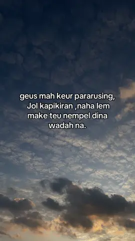 #fyp #4u #sundastory #sundacapruk 