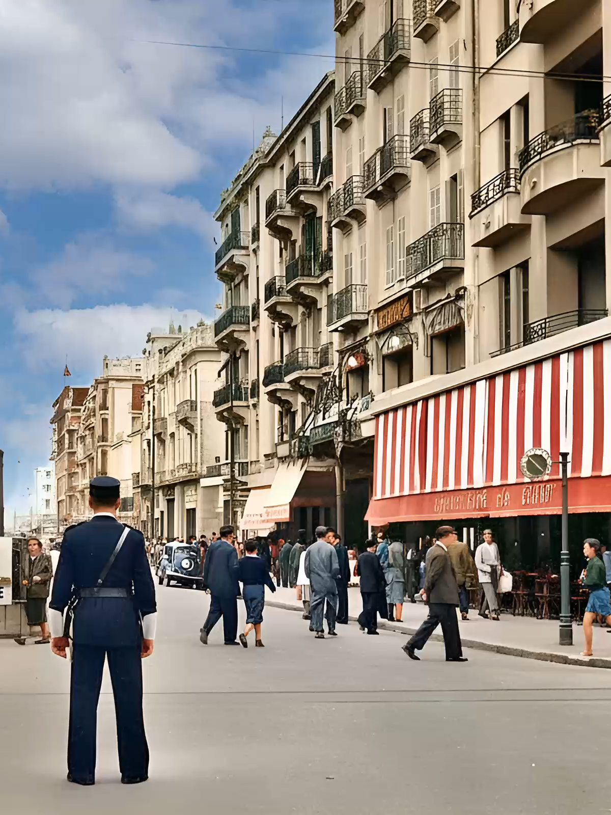 L'avenue Jules ferry 1954