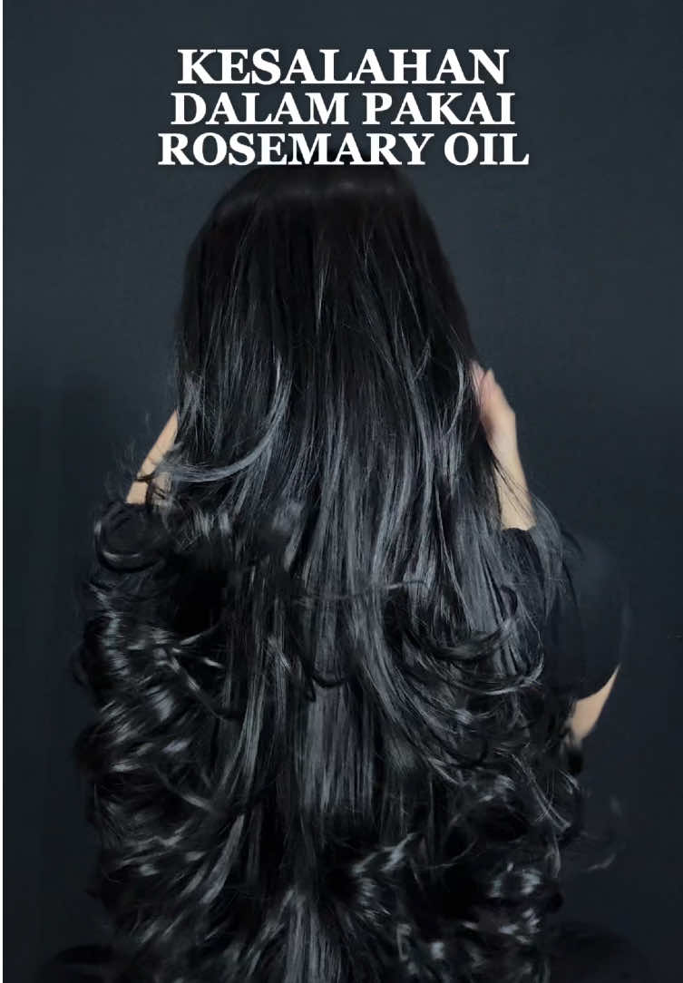 kira kira kalian udah bener belum cara pake nya? #haircare #haircareroutine #hairtutorial #rosemary 