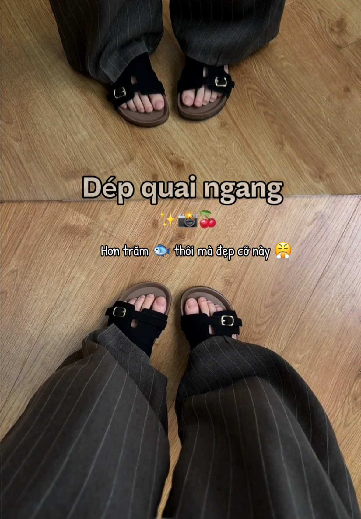 Biết sao hot rồi á 🫡 thêm quả sơn móng chân vào thì siu nét 📸 #xuhuong #fyp #reviewlamdep #giaydep #meozbasic 