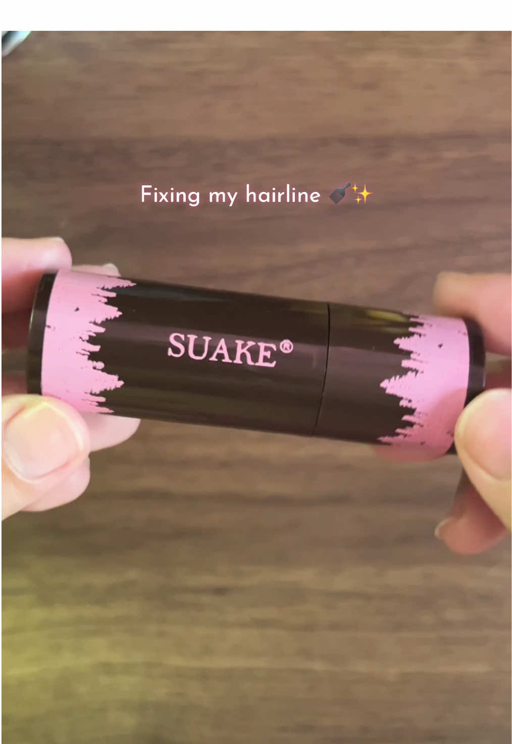 When your hairline won’t let you do hair-up hairstyles. Suake Hair Powder saves the day! In stamp style ☺️🤍🫶🏻 #hairpowder #hairfiller #hairline #hairlinepowder #haircare 