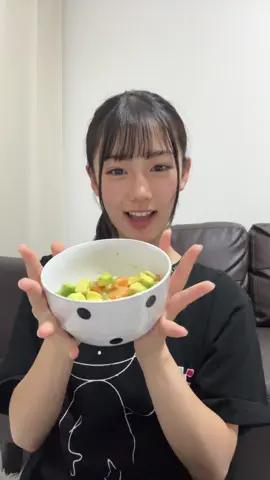 ポキ丼作ったよー最近料理してる🩷🩷#10 #fypシ #中3 #おすすめ 
