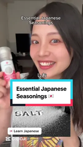 Learn the must-know Japanese seasonings for cooking at home! 🌸 From soy sauce to miso, can you remember them all? 👀✨ #japaneselesson  #learnjapanese 