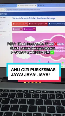 Ada Yang Sama? 🤣😂😭🔥 #puskesmas #ahligizi #nutrisionis #fypage #posyandu 