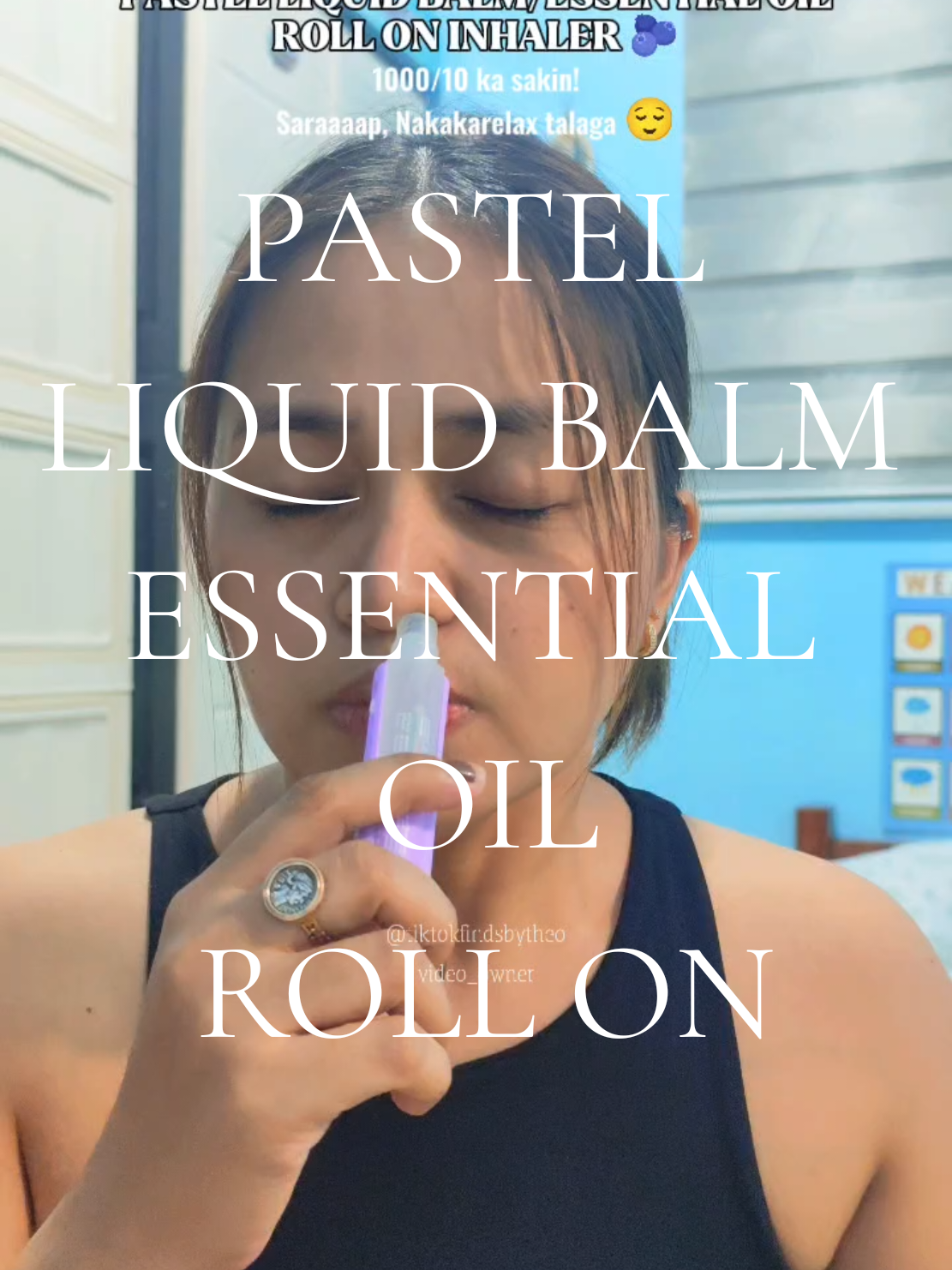 Highly recommended sarap amoy amoyin and di matapang mga scent nya 🤩 #pastel #pastelrollon #liquidbalm #essentialoil 