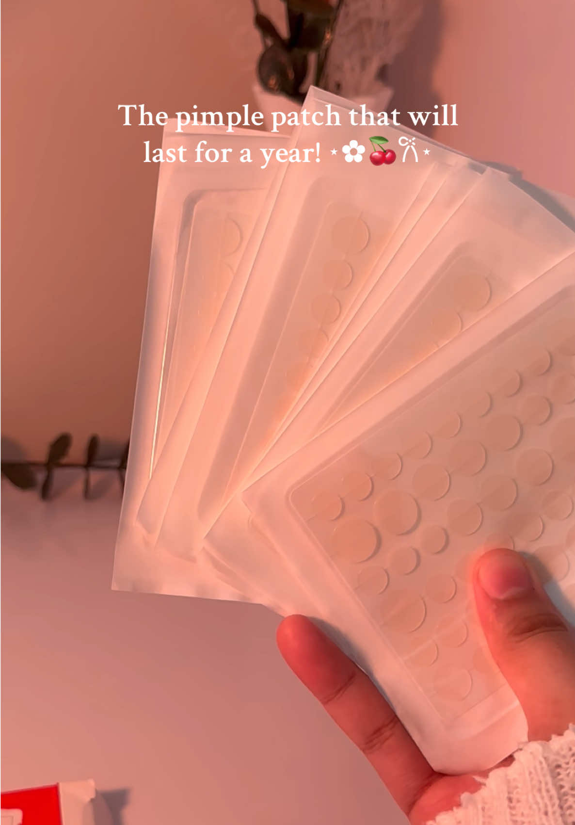 This pimple patch will last you for a year! Highly recommend! #pimplepatch #quester #pimplepatches #pimplepatchresults #skincare 