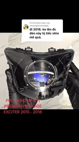 Trả lời @chuanghiratenhjhj Nếu các bạn thích 1 ánh sáng mạnh mẽ và sắc nét nhất thì EXCITER 2018 có thể nói là không đối thủ. Theo các bạn lý do là gì ??? #biled #prolight #trosang 