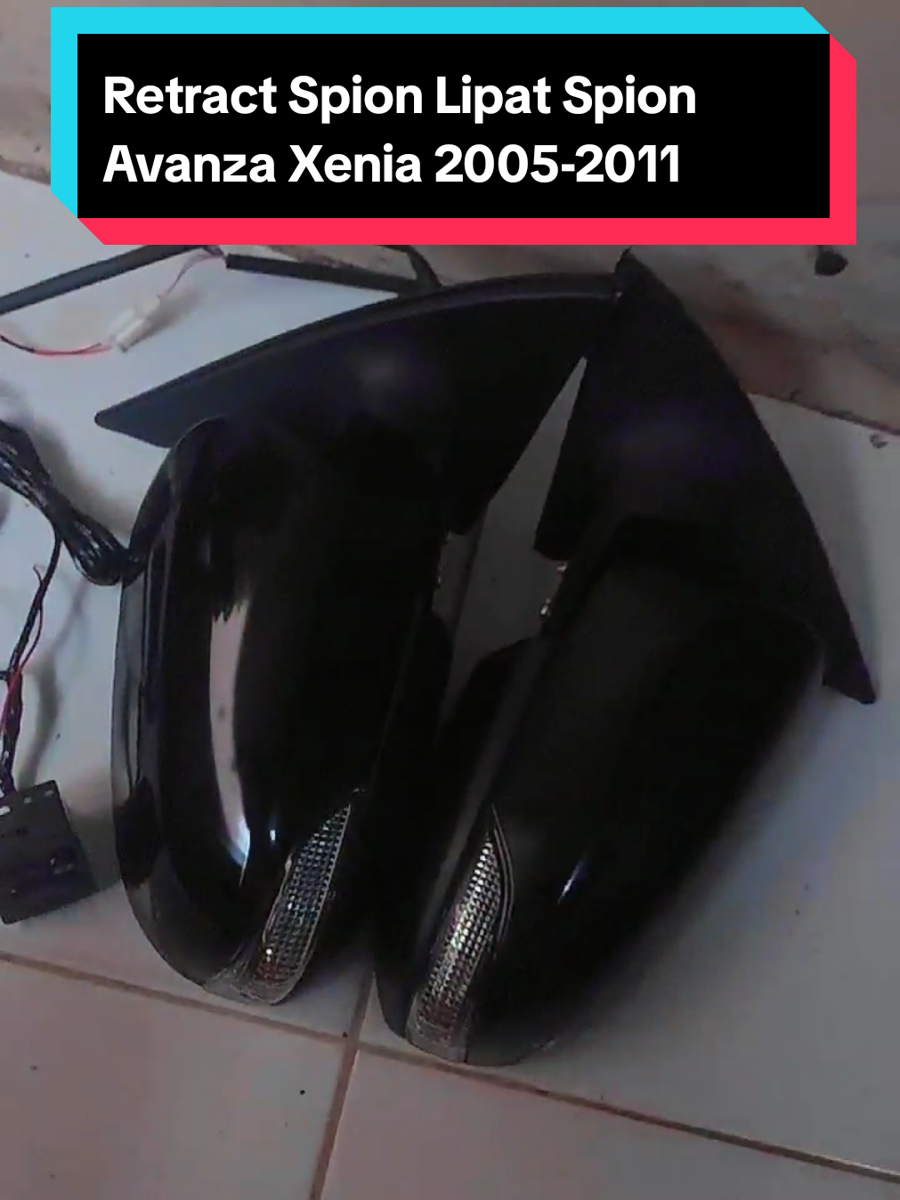 Retract Spion Avanza Xenia 2005-2011  #spionretrack #upgradespionmobil #modifikasi #partmobilterlaris #autofolding 