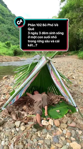 Nay cùng Thắng bỏ nhà đi bụi ,thử thách ba ngày , ba đêm sinh sống ở một con suối nhỏ trong rừng sâu , bắt rắn , bắt cá , bắt ốc để sống qua ngày… Xem đến đoạn cuối và cái kết…! Hảnh Trình Bỏ Phố Về Quê Làm Trang Trại Giữa Cánh Đồng Hoang Vắng P102 #thangnuisoop #bophoveque #sinhton #ca #cauca #thiennhien #xuhuong #quehuong 