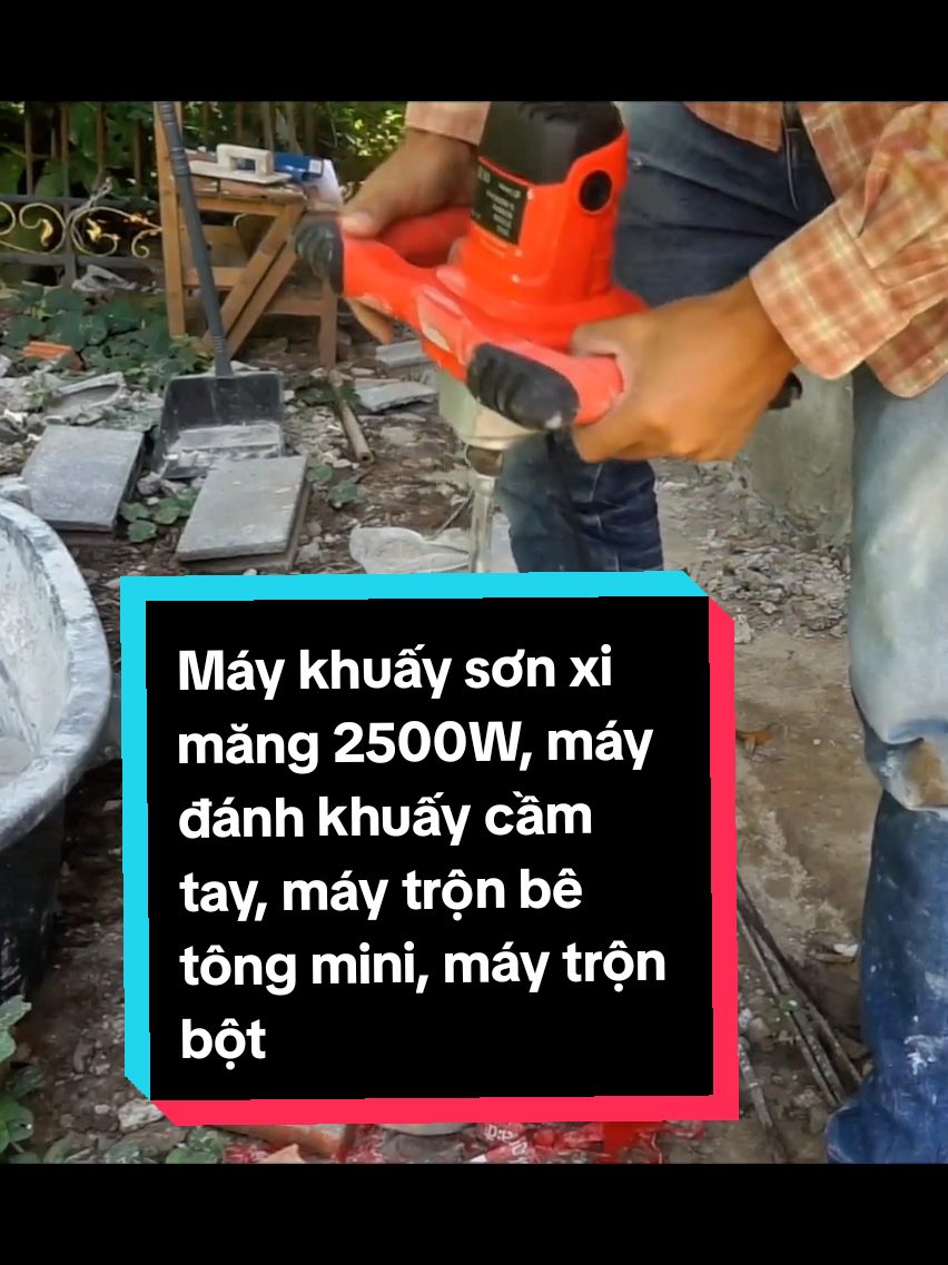 Máy khuấy sơn xi măng 2500W, máy khấy cầm tay, máy trộn bê tông mini, máy trộn bột, máy khuấy sơn cầm tay #maykhuayson #maykhuaysoncamtay #dungcuxaydung #dungcuson #thinhhanh #xuhuong 