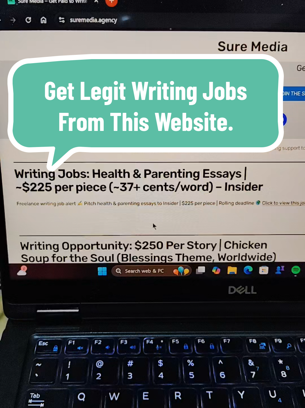 Sure Media is the most reliable website in #Kenya to find #writing #jobs #howtomakemoneyonline #fyp 