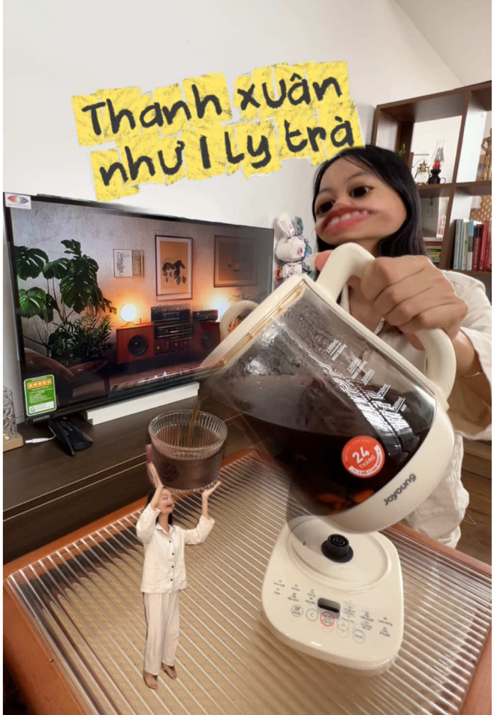 Thanh xuân vội vã, tã quá thì ngồi xuống làm 1 ly #trend #xuhuong #joyoungvietnam #thuongthuctronven #amtradanang 