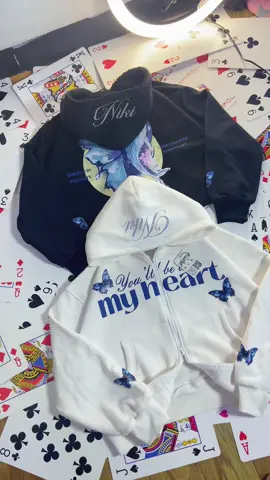 Art baru secakep ini cuy😍🦋🦋#hoodiedablezipper #hoodieboxy #youullbeinmyheart #drncompany #hoodiekece 