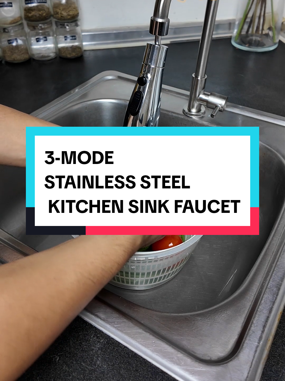 🌟 Transform Your Kitchen with the Best 3-Mode Stainless Steel Kitchen Faucet! 🌟  Looking for the perfect kitchen upgrade? This rust-resistant stainless steel faucet is a game-changer! 💧✨  🔹 3 Innovative Modes for Every Need: 1️⃣ Water Column Mode - Quickly fill your basin with ease.  2️⃣ Shower Mode - Save water while efficiently washing fruits, vegetables, and dishes!  3️⃣ Blade Mode - Effortlessly tackle heavy and oily stains on plates.  🔹 360-Degree Rotation - Enjoy maximum flexibility for multitasking and cleaning every inch of your sink!  🔹 Affordable Quality - Get premium features at a budget-friendly price!  Upgrade your kitchen experience and make cooking a joy! 🥳  👉 Watch now to see why this 3-mode kitchen faucet is a must-have for every home!  #BestKitchenFaucet #StainlessSteelFaucet #3ModeFaucet #RustResistant             #creatorsearchinsights 