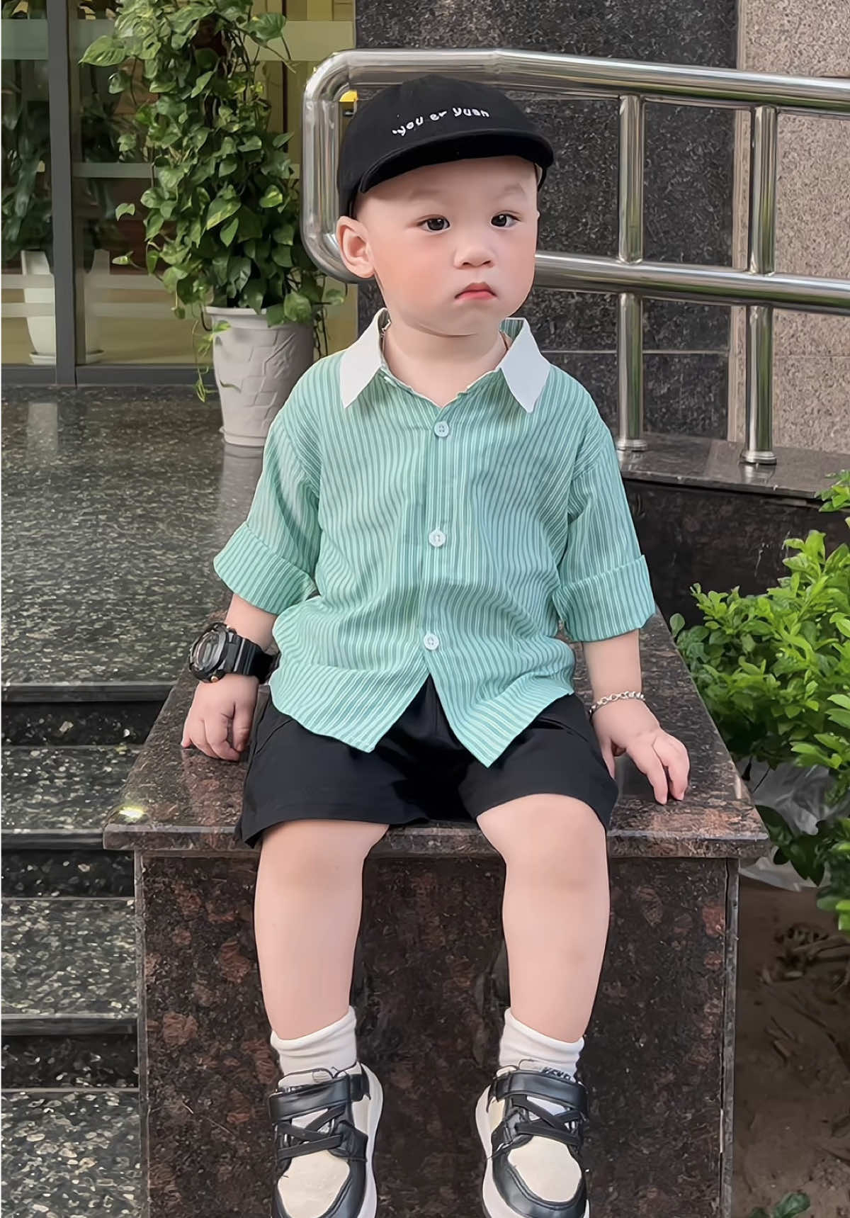 Áo sơ mi kẻ DÀI TAY chất mềm đẹp cho bé iu🥰🥰 #xuhuongtiktok #embedangyeu #somichobe 