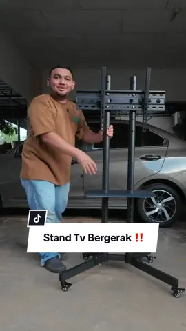 nak tengok tv dkt dekat meja makan or dapur just heret ja okey pastu lock tayar 