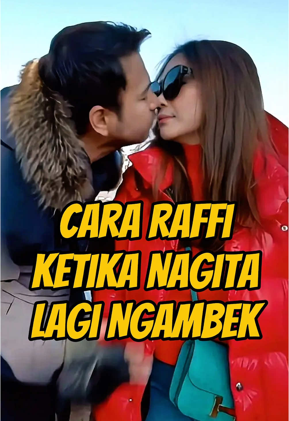 nagita langsung senang dibuat raffi #nagitaslavina #raffiahmad #rafathar 