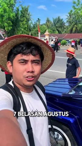 Pawai 17 Agustus pake Mobil Antik di Rantauprapat 😃 #labuhanbatu #simpang6rantauprapat #fyppppppppppppppppppppppp #fypシ゚ #rantauprapat 