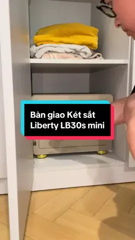 😍😍Két sắt mini Liberty LB30s để tủ siêu xinh - Nhỏ gọn, giá rẻ quá #ketsatmini #ketsatvantay #ketsatthongminh #viralvideo🔥 #xuhuongtiktok 