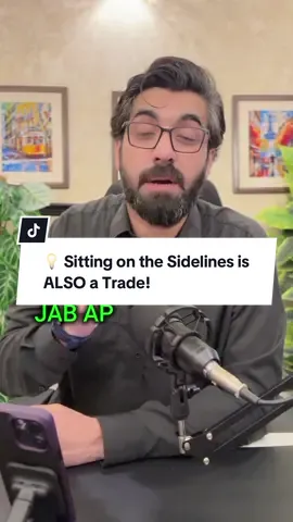 💡 Sitting on the Sidelines is ALSO a Trade! #TradingTips #ForexTrading #CryptoTrading #StockMarket #TraderMindset          