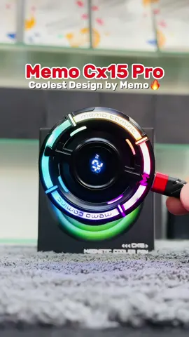 Memo Cx15 Pro🗿 Coolest Design by Memo🔥 Cash on Delivery All Over Pakistan🇵🇰 #techbaba #memo #cx15 #coolingfan #forpubg #pubgpakistan #pubglovers #mobileshop #rawalpindi #viral 