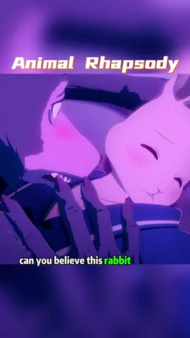 Can you believe this rabbit is dating a big bad wolf?#fyp #cartoon #foryou #funnyvideo #anime 