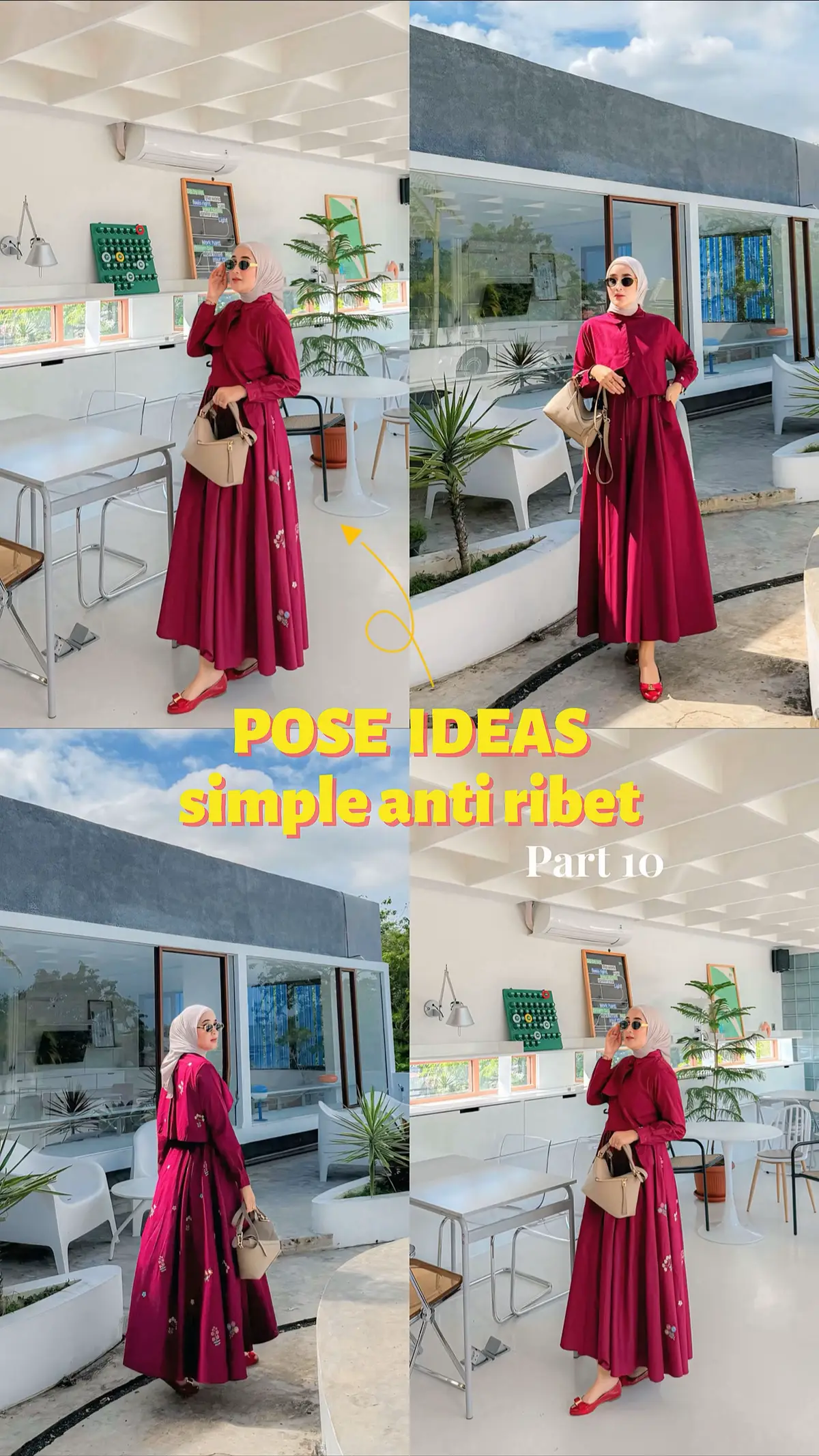 ‼️SAVE&SHARE‼️ pose idea anti gagal buat foto2 kalo lagi nongki di kafe #p#poseideasf#fypagec#capcut_edito#ootdhijabo#ootdcewekhijabo#outfitideaso#outfith#hijabstyleh#hijaberso#ootdhijabh#hijabstyleo#outfitsimpleo#outfitideai#instagrami#inspirationm#masukberandat#trendingsong 