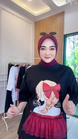 Cakeppp nih say 😍 #oneset #setelanwanita #bajucewe #kaos #fyp 