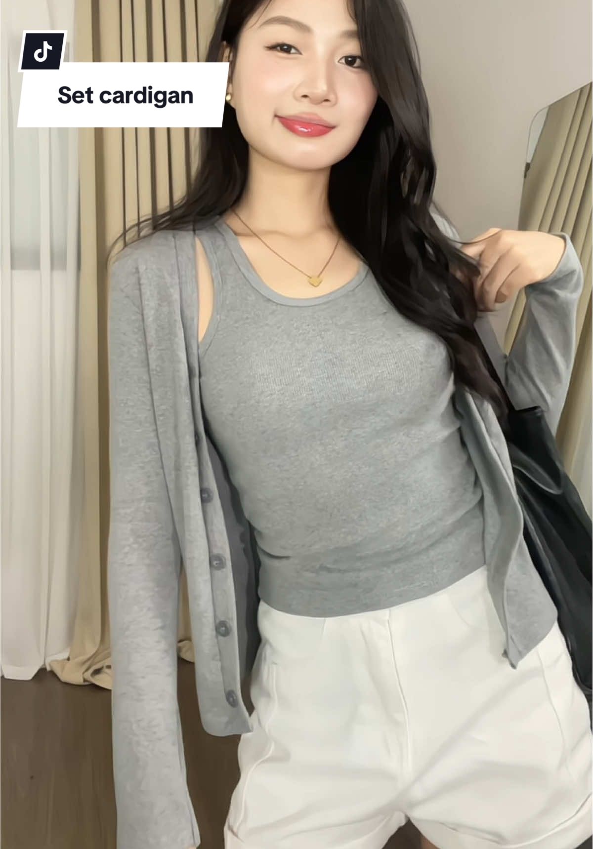 Chuẩn bị vào thu ròi mấy nàng ơi #myoutfit #kimshop68 #xh #cardigan 