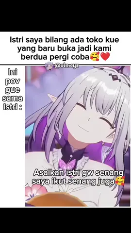 Castorice istriku mau makan kue lagi pesan aja🥰 #castorice #castoricehonkaistarrail #HonkaiStarRail #hsr #honkaistarrailmeme 
