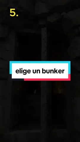 ¿En qué bunker te esconderías? #bunker #escoge #elige #apocalipsiszombie #diseñodecasas 