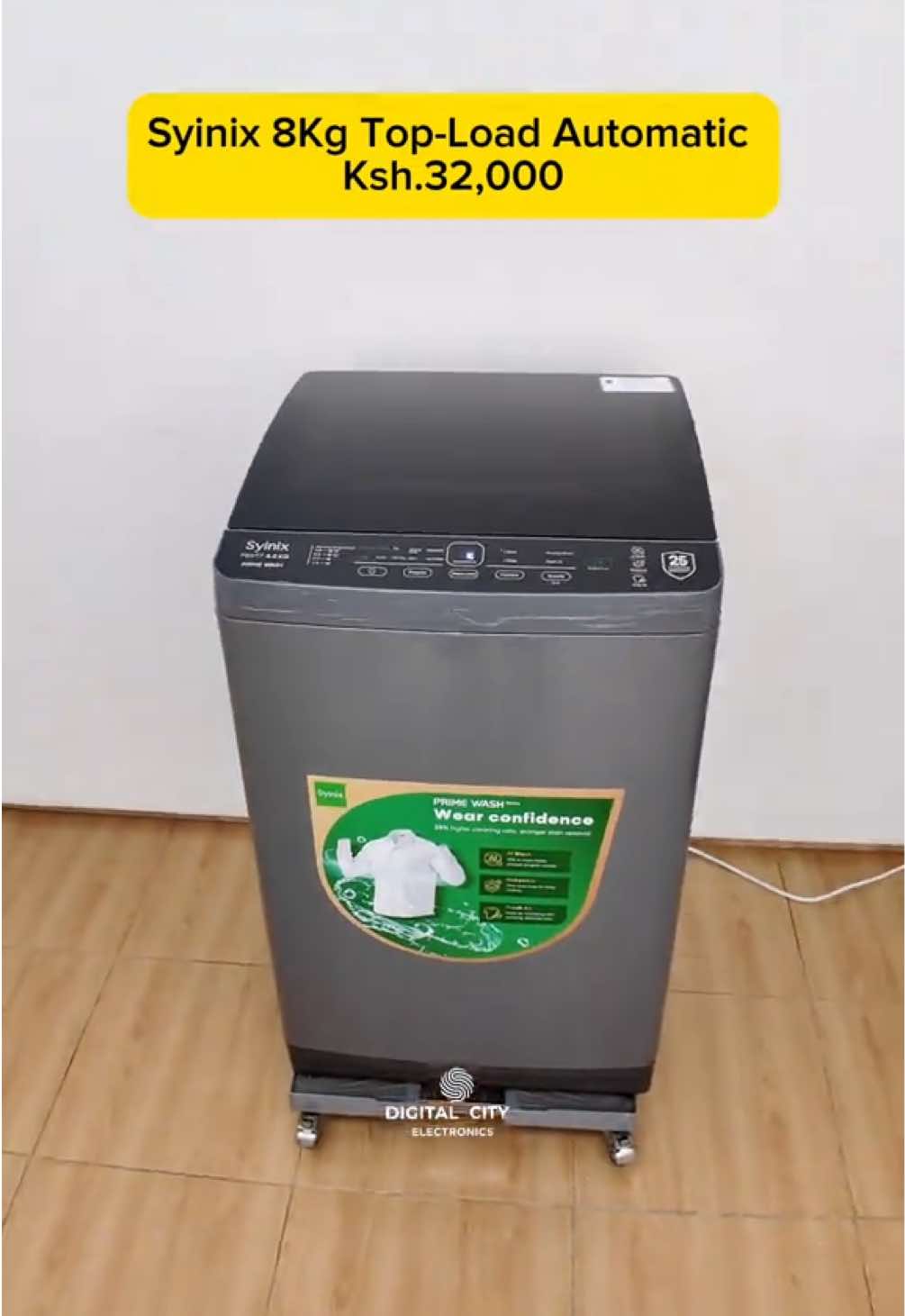 Syinix 8kg TopLoad Ksh.32,000 Mika 10kg Frontload Ksh.60,000 #toploadvsfronloadwashingmachine #toploadwashingmachine #frontloadwashingmachine #digitalcityelectronics #washingmachines 