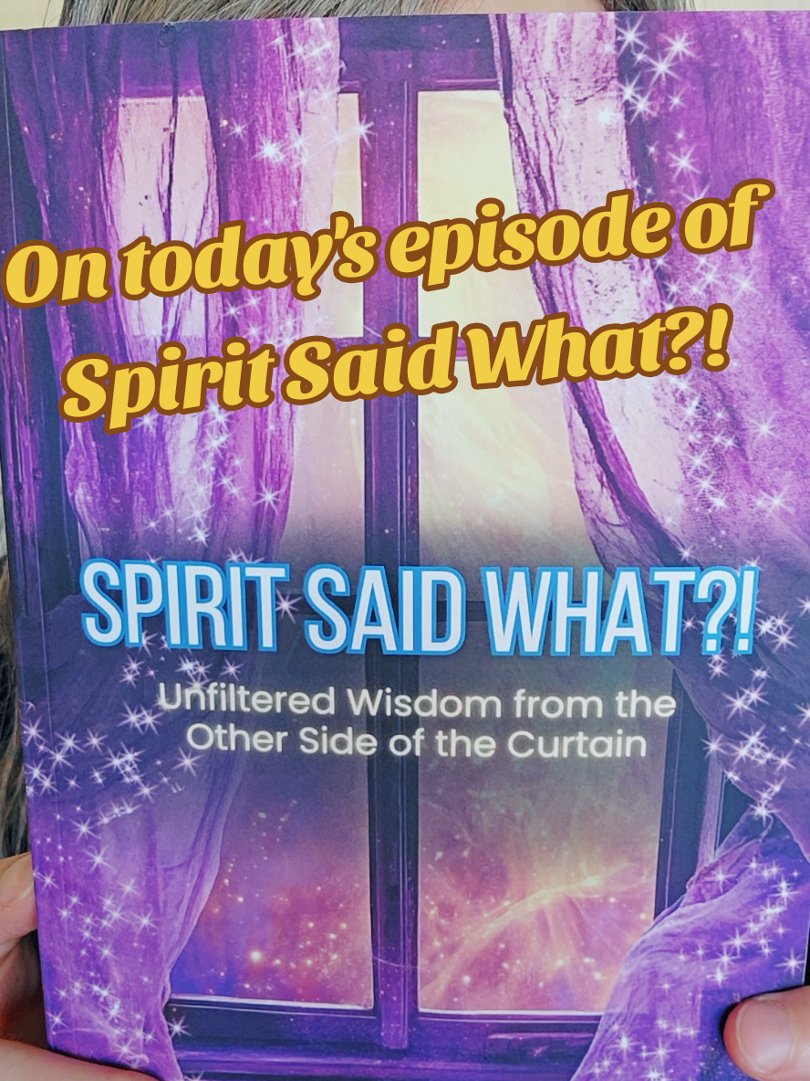 On today's episode of Spirit Said What?! #dailyreading #oracle #spiritsaidwhat #ThisIs4You 