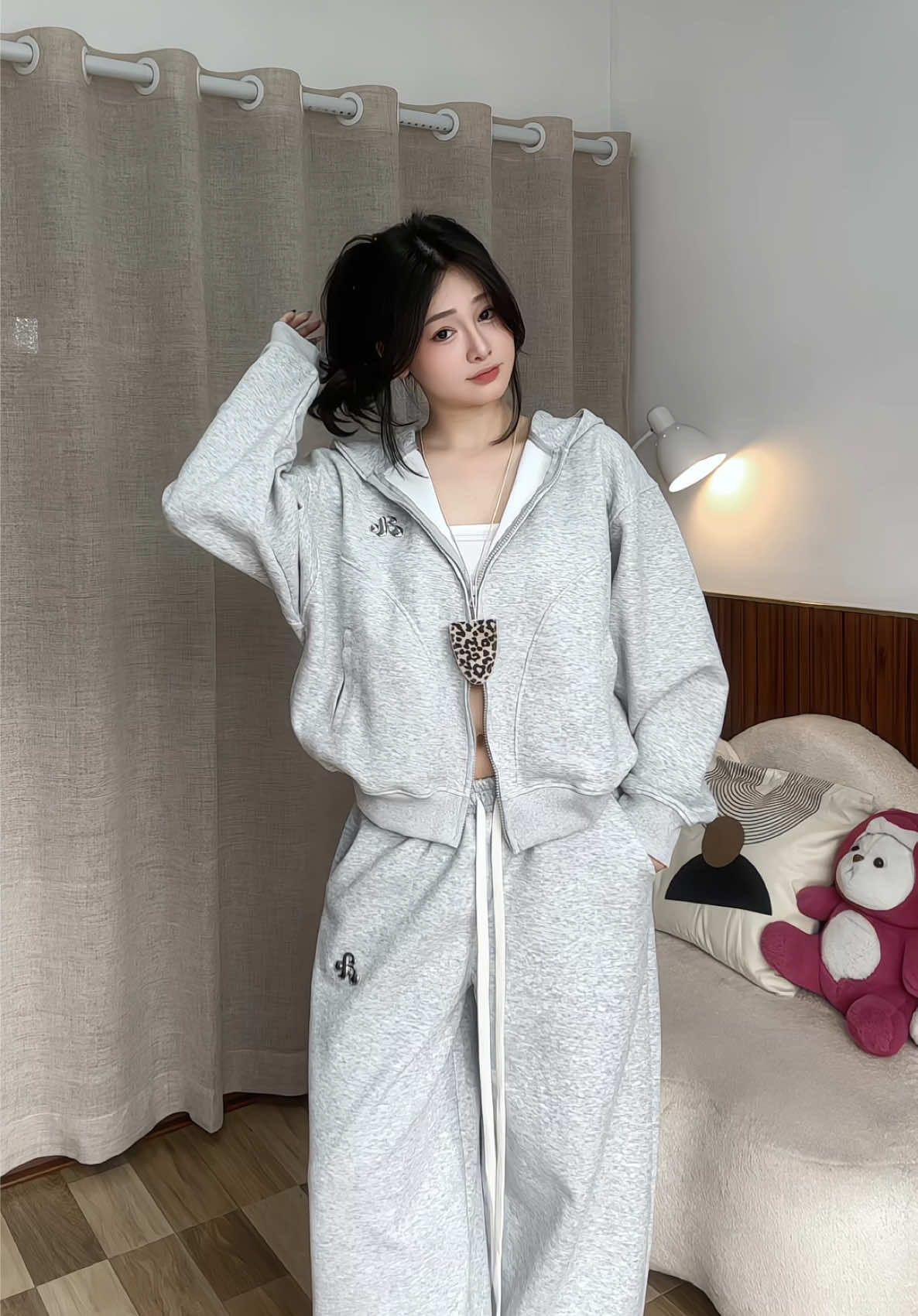 Tr ơi set nỉ quá đẹp shop ơi @ab house 88 #setni #abhouse #hoodiezip #xh #review 