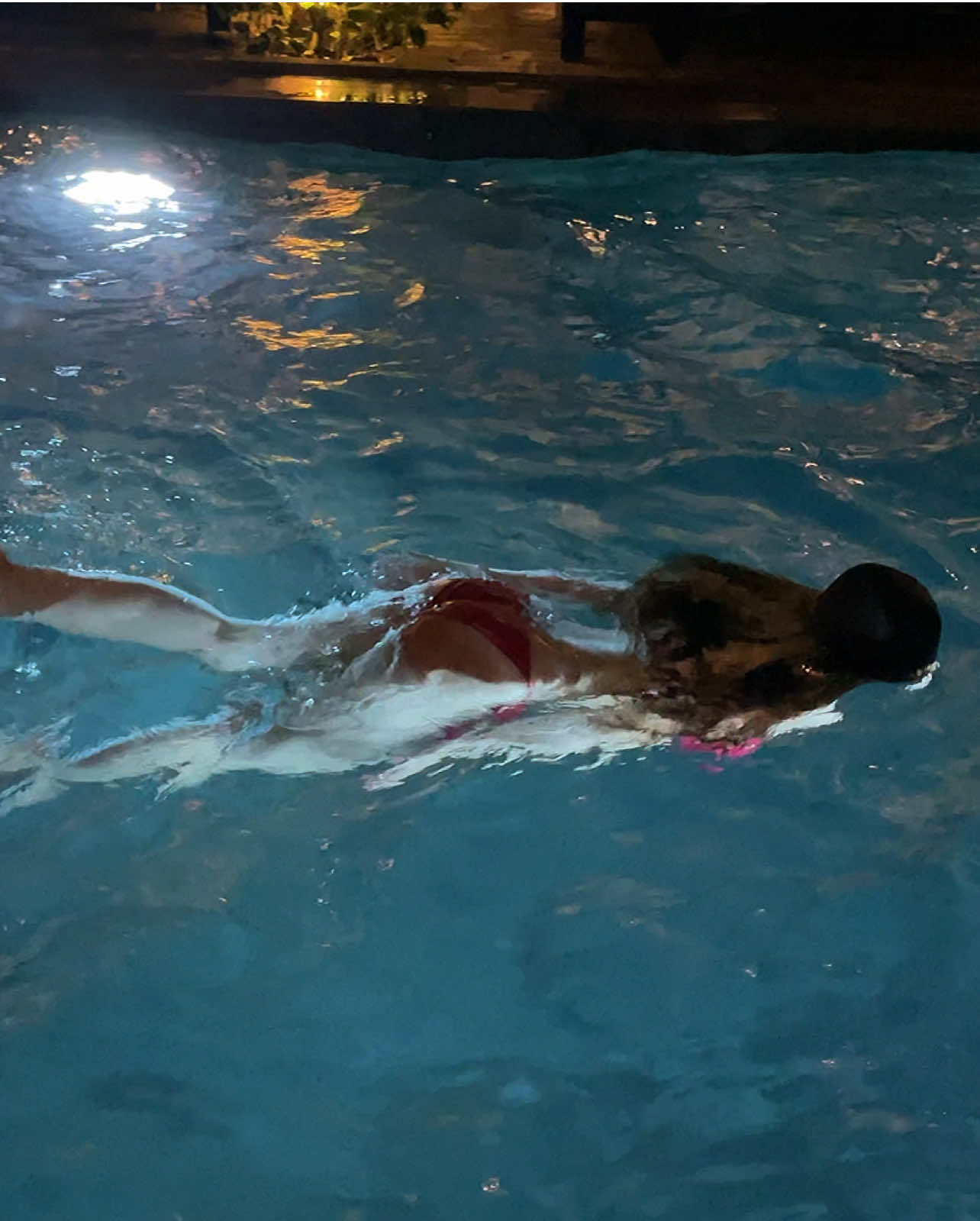 Night swim 🤩