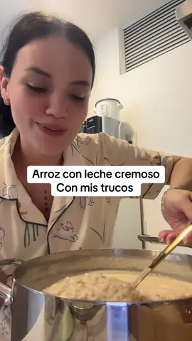 Arroz con leche cremoso  La receta de mi abuela ❤️🪽 #arrozconleche #recetadelaabuela #arrozconlechecasero #comunidadbariatrica #recetas 
