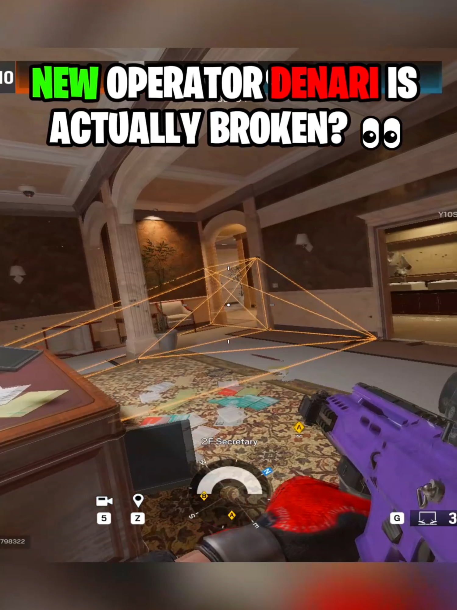 NEW OPERATOR DENARI Just Changed Siege Forever! 🔥 #rainbowsixsiege #r6siege #r6tips #fypシ #fy