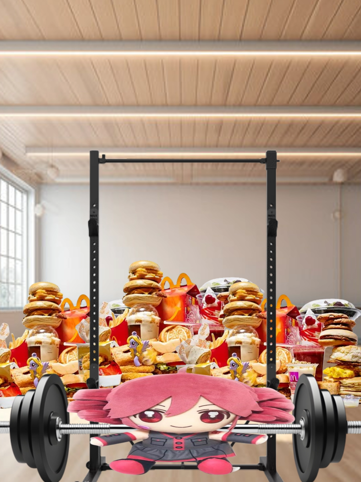 Teto MAY be ready for the olympics #teto #kasaneteto #vocaloid #fyp #synthv #xybca #utau #gym #fypシ #foryoupage #exercise