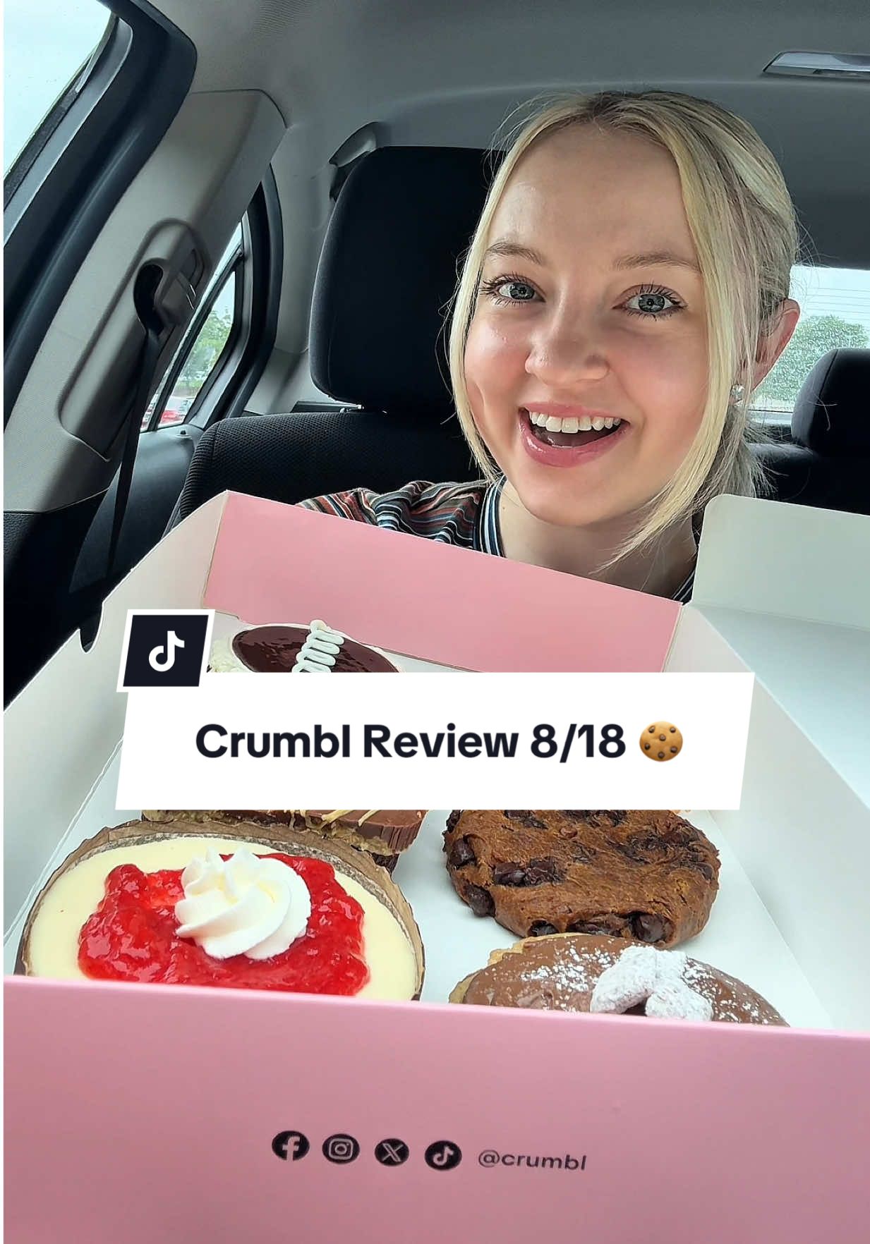 Crumbl Review 8/18-8/23 @Crumbl  #crumbl #crumblcookies #crumblcookiesoftheweek #crumblcookiesreview #crumblcookieweek 