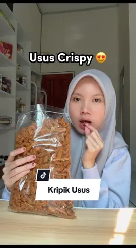 Usus Crispy yg ga bau 😍 #ususkrispy #ususcrispy #keripikusus #sohibcemilan 