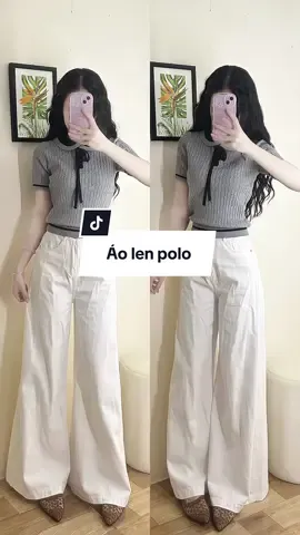 Áo xinh ạaaa#reviewquanao #aothun #polo #aolen #aokieunu 