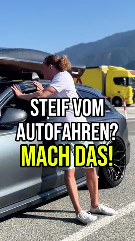 FOLGE MIR für tägliche Mobility-Tipps – besonders für Vielfahrer und -sitzer! 🚗💺 Im Reel zeige ich dir 4 echte Übungen für deine nächste Autopause. Wichtig: ▸ Stündlich wiederholen auf langen Fahrten ▸ Immer 2x10 Wiederholungen – das ist der magische Trick für Effektivität ▸ Konsequenz bringt's – lieber oft kurz als selten lang Warum du MIR folgen solltest: ✔️ Täglich neue Übungen für Büro, Auto & Zuhause ✔️ Funktionelle Methoden – keine erfundenen Trends ✔️ Kurze, machbare Routinen (wie diese 4 Rastplatz-Übungen) 👉 FOLGE MIR und erhalte täglich solche praxiserprobten Übungen direkt in deinen Feed! PS: Diese 4 Übungen passen auch perfekt ins Büro – probier's aus! 🪑 #beweglich #mobility #schmerzfrei #trainingzuhause #fitimalter #funktionellestraining #HomeWorkout #auto #NoGymNoProblem #HomeFitness #faszientraining #faszie #rastplatz #fitunterwegs